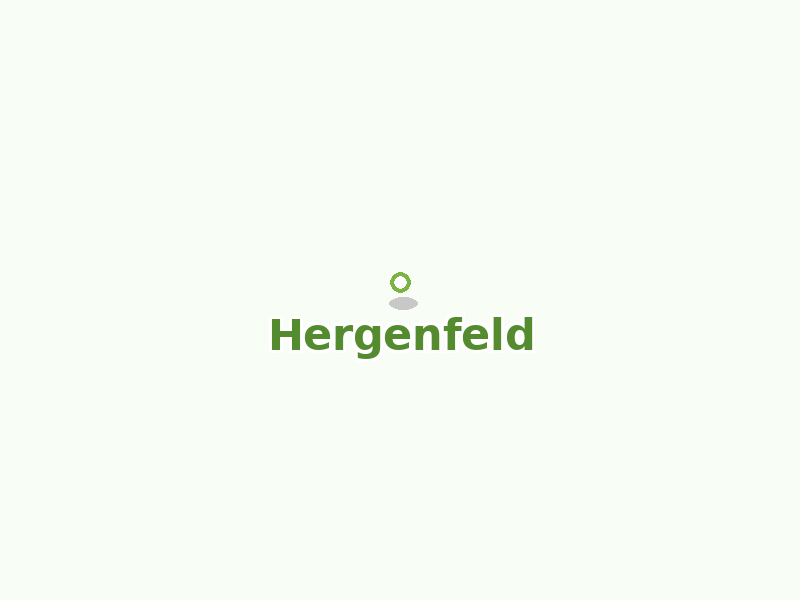 Karte von Hergenfeld