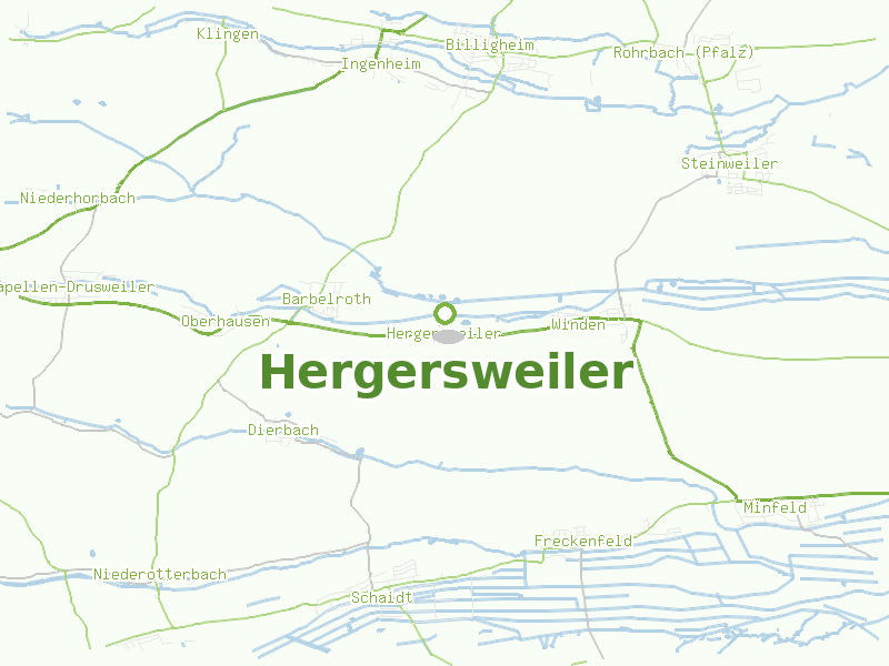 Karte von Hergersweiler