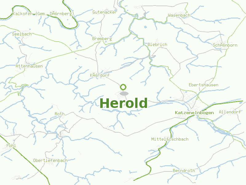 Karte von Herold