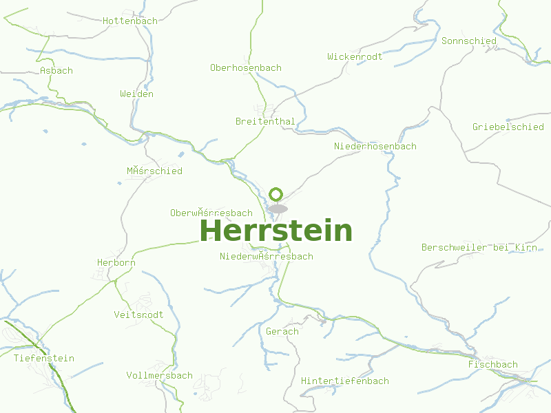 Karte von Herrstein