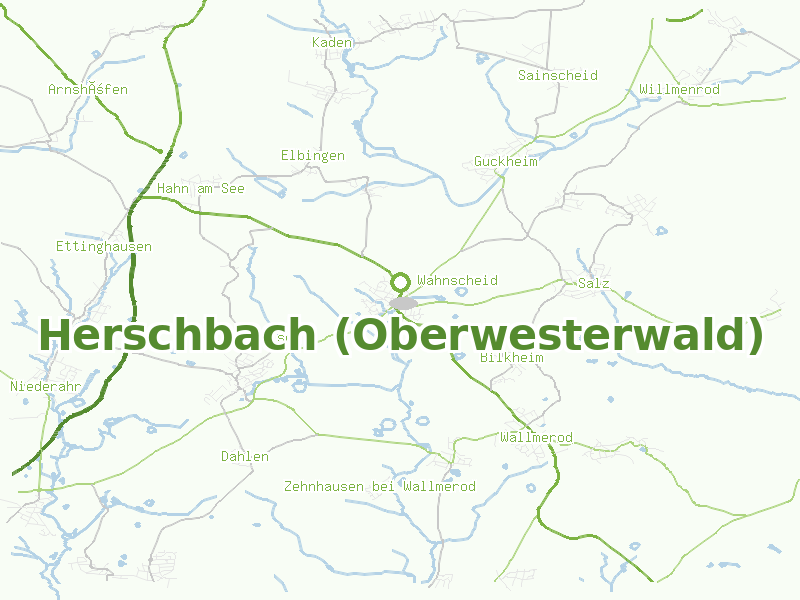 Karte von Herschbach (Oberwesterwald)