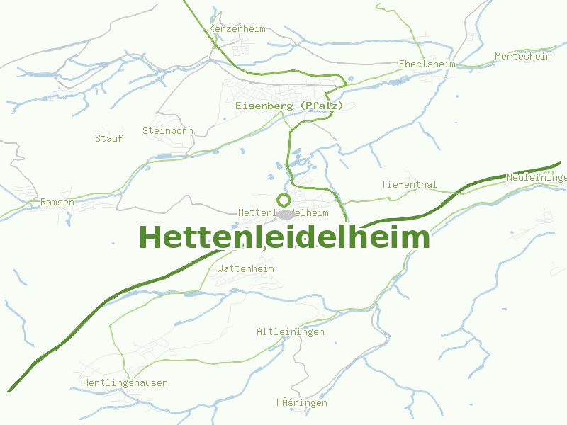 Karte von Hettenleidelheim