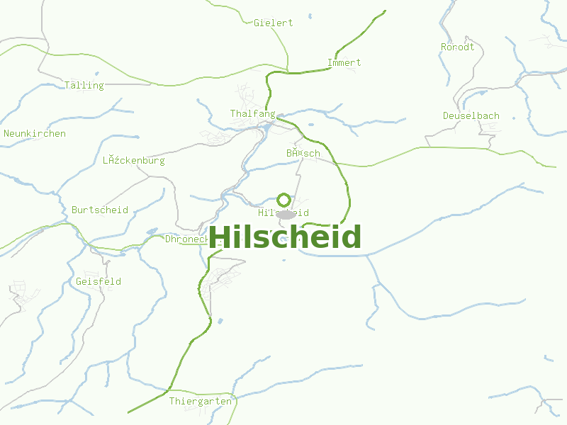 Karte von Hilscheid