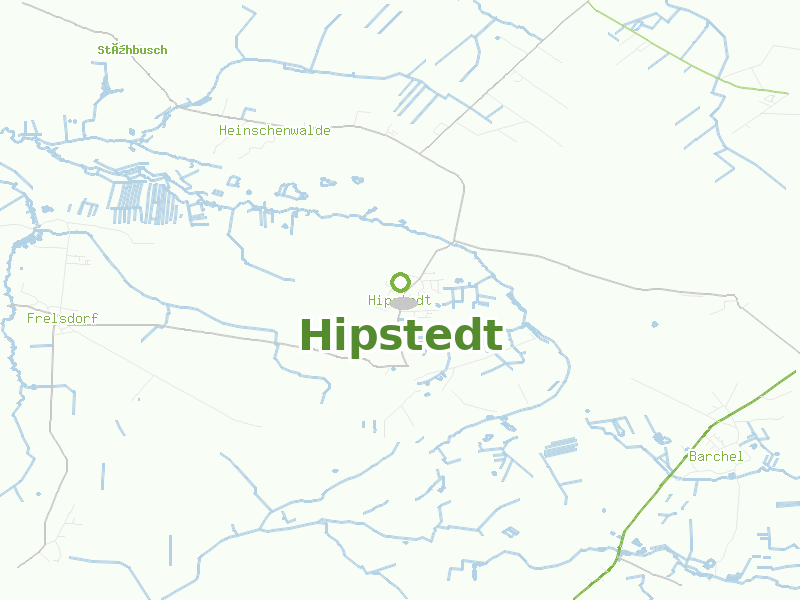 Karte von Hipstedt