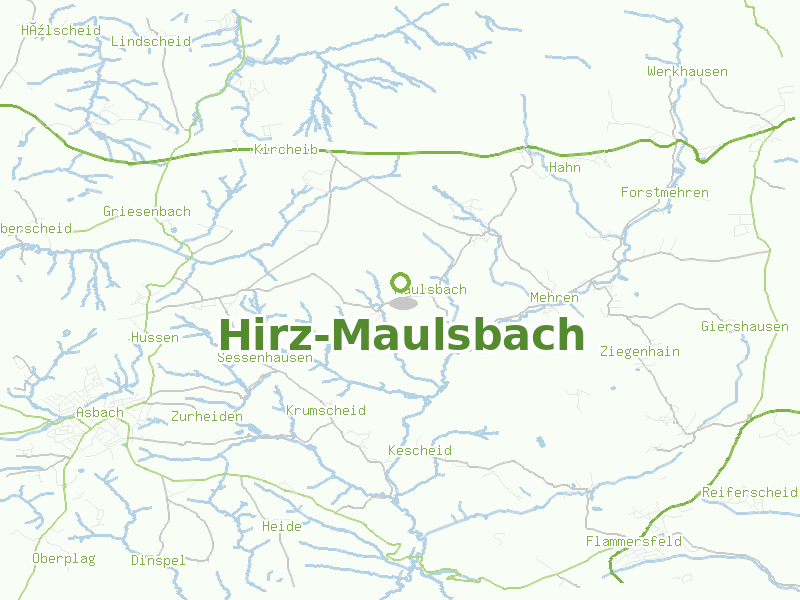 Karte von Hirz-Maulsbach