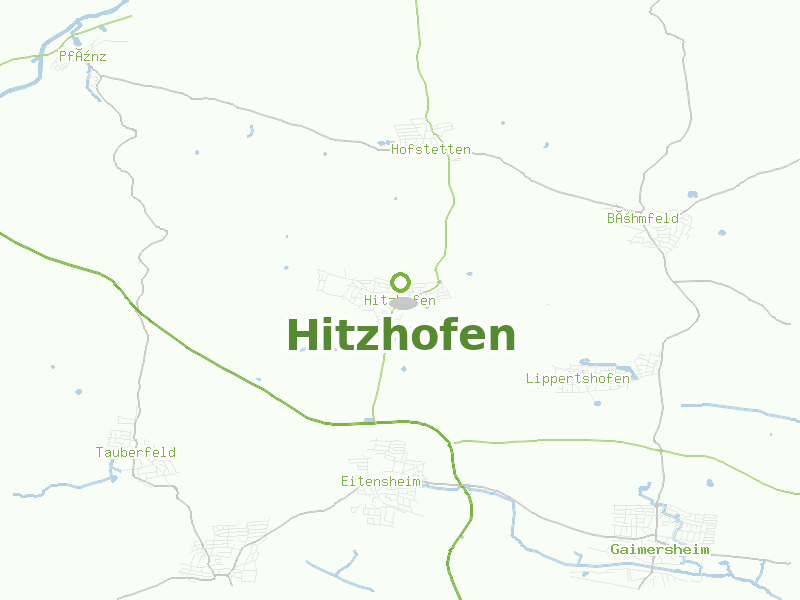 Karte von Hitzhofen