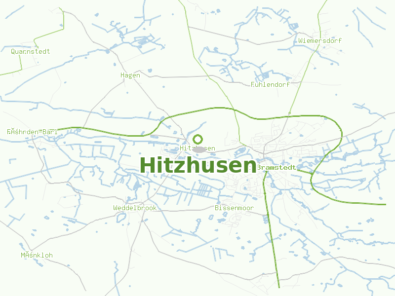 Karte von Hitzhusen