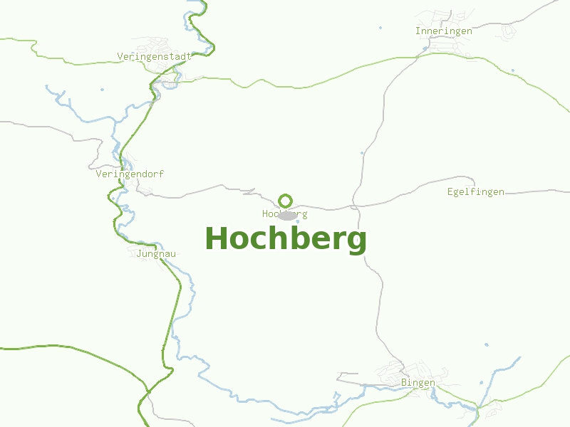 Karte von Hochberg
