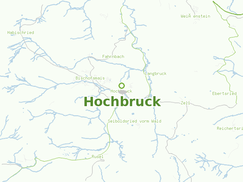 Karte von Hochbruck