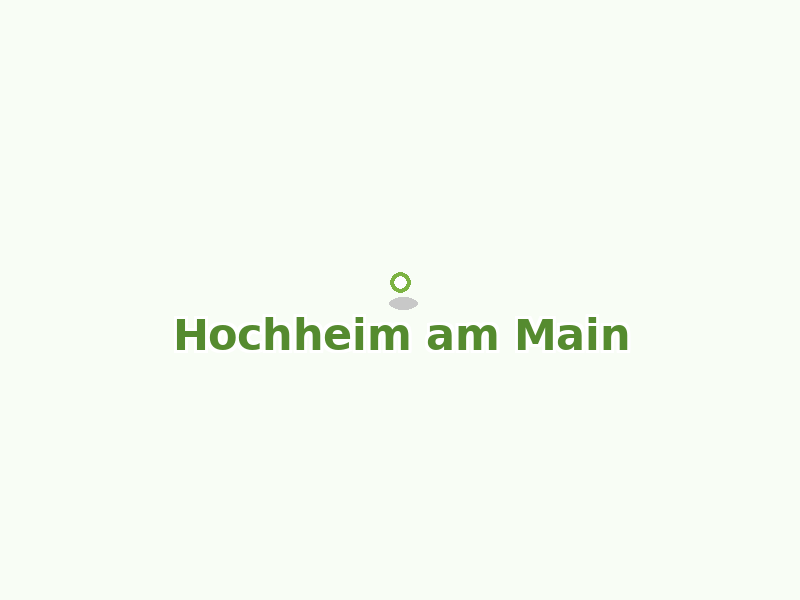 Karte von Hochheim am Main