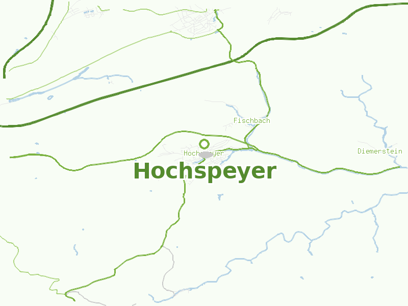 Karte von Hochspeyer