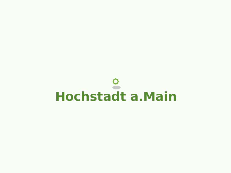 Karte von Hochstadt a.Main