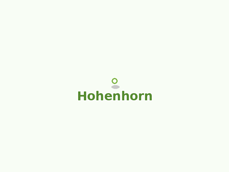 Karte von Hohenhorn