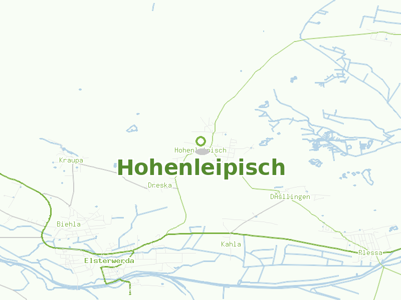 Karte von Hohenleipisch