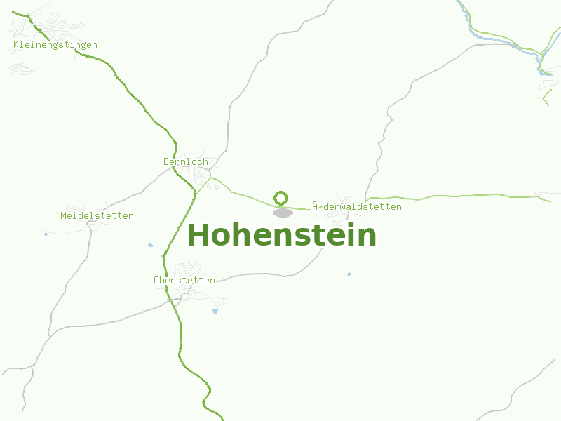 Karte von Hohenstein