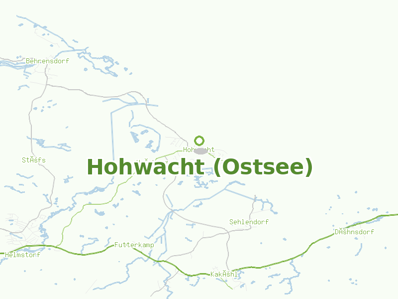 Karte von Hohwacht (Ostsee)