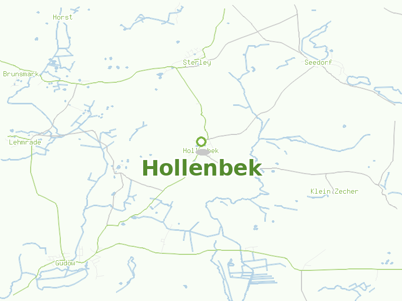 Karte von Hollenbek