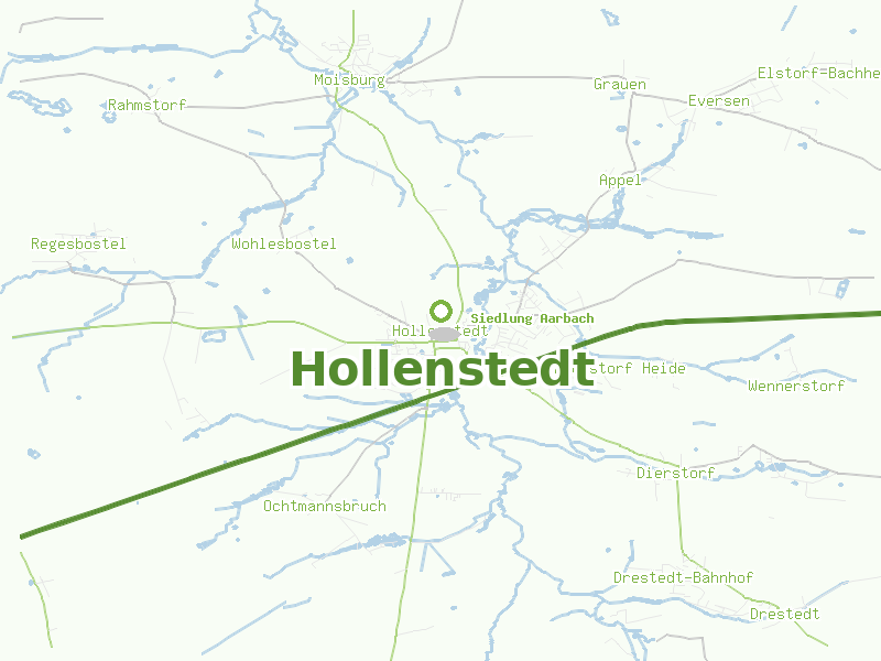 Karte von Hollenstedt