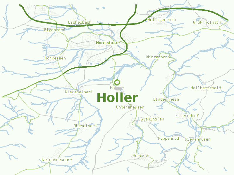 Karte von Holler