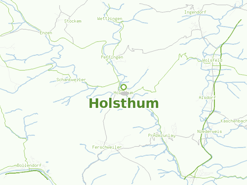 Karte von Holsthum