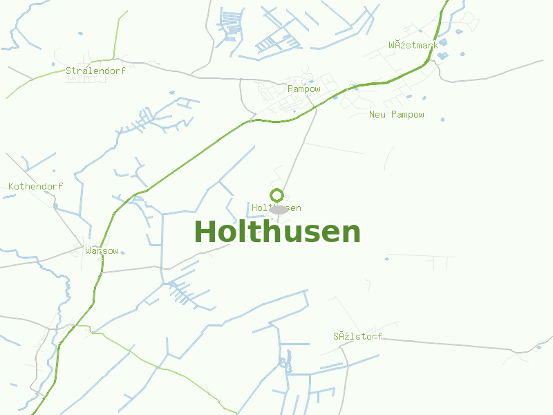 Karte von Holthusen