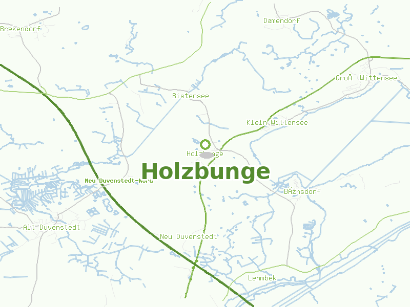 Karte von Holzbunge