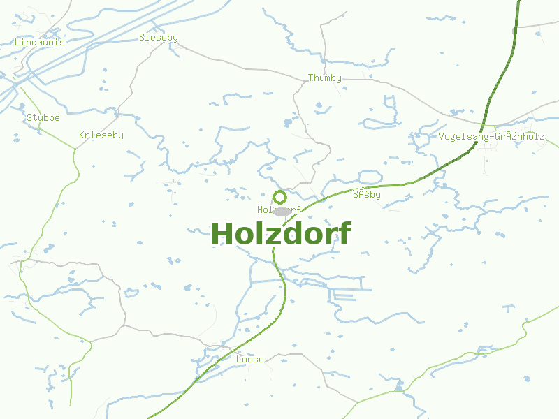 Karte von Holzdorf