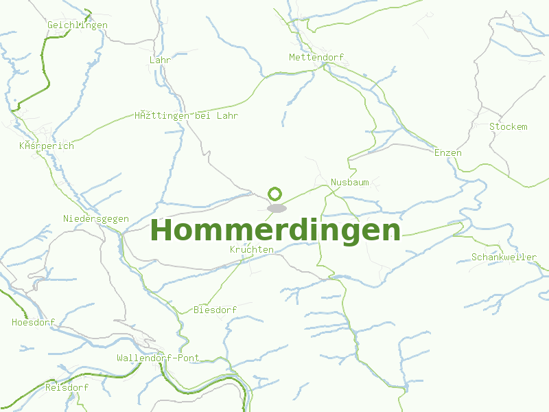 Karte von Hommerdingen