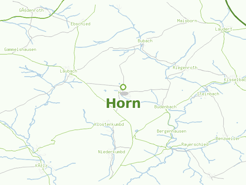 Karte von Horn
