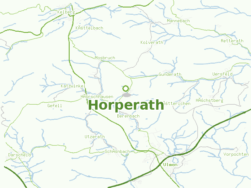 Karte von Horperath