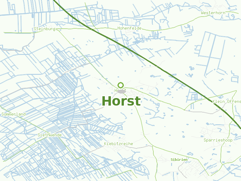 Karte von Horst
