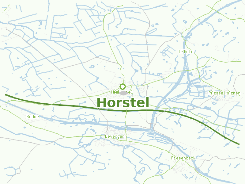 Karte von Horstel