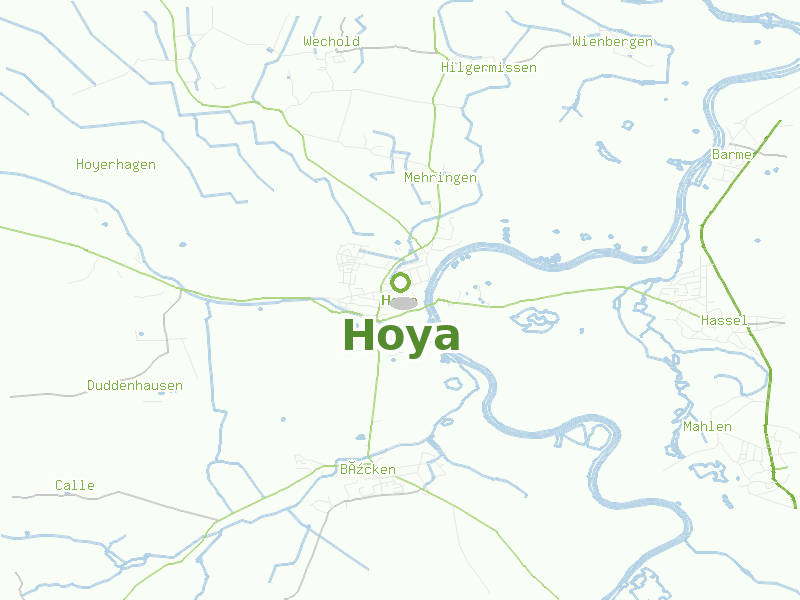 Karte von Hoya