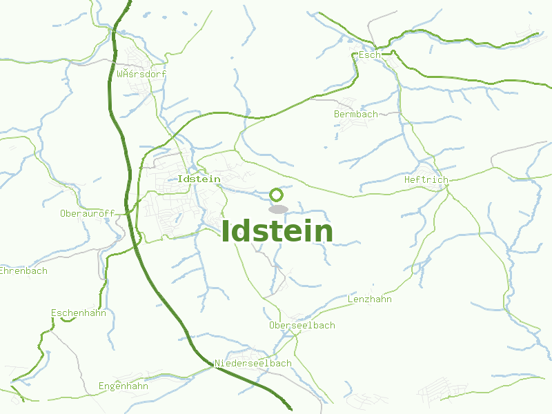 Karte von Idstein