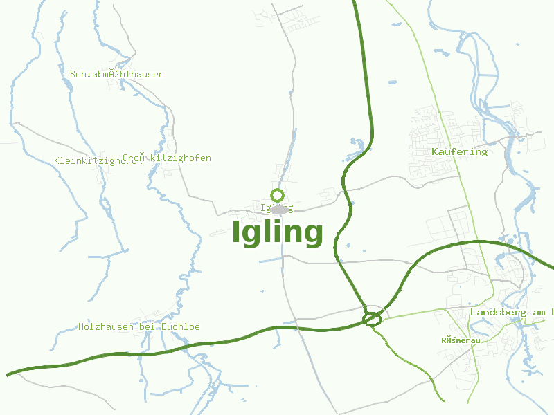 Karte von Igling