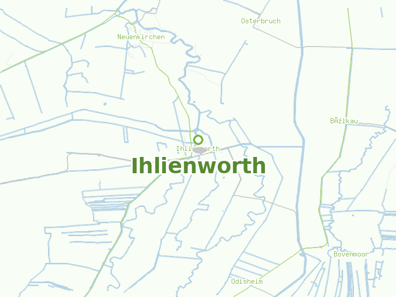 Karte von Ihlienworth