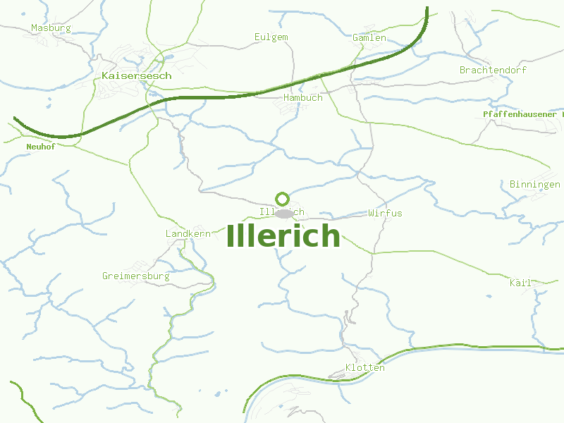 Karte von Illerich