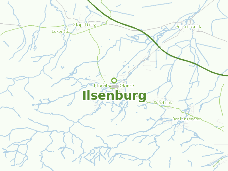 Karte von Ilsenburg
