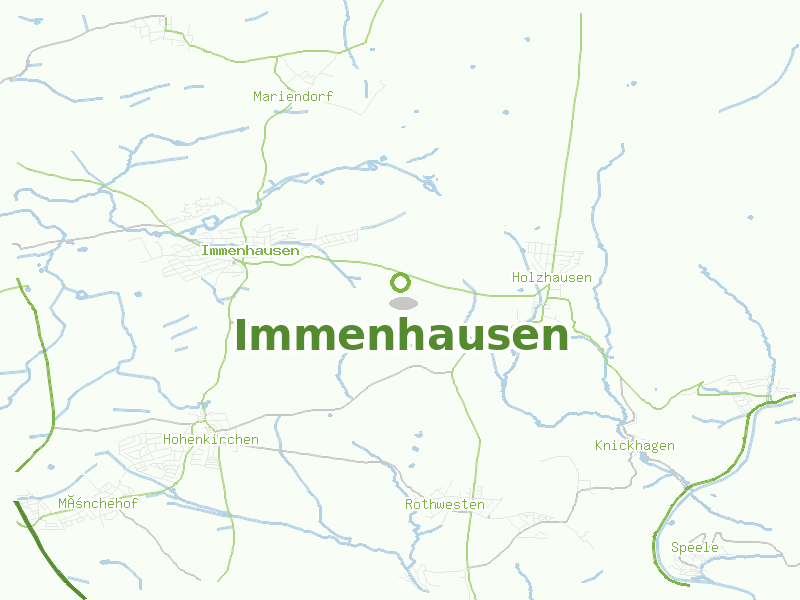 Karte von Immenhausen