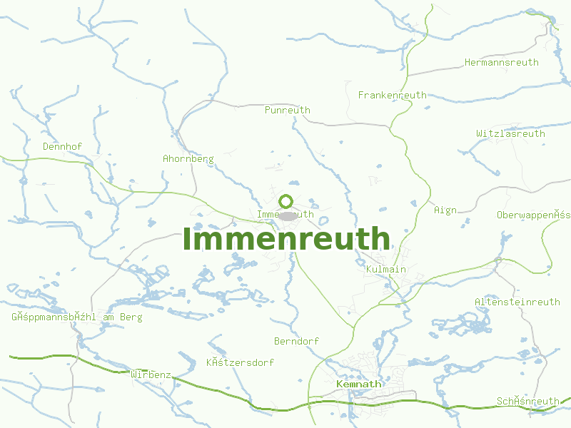 Karte von Immenreuth
