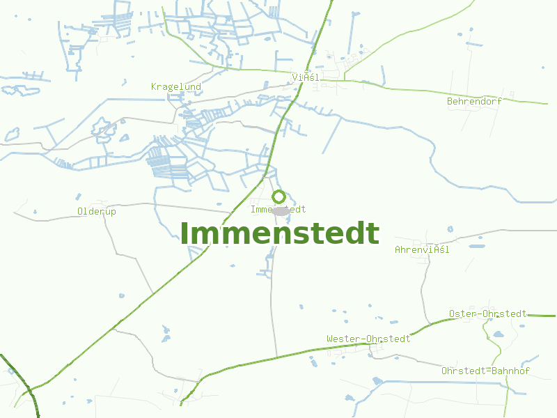 Karte von Immenstedt