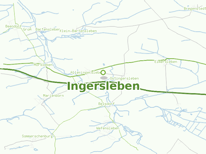 Karte von Ingersleben