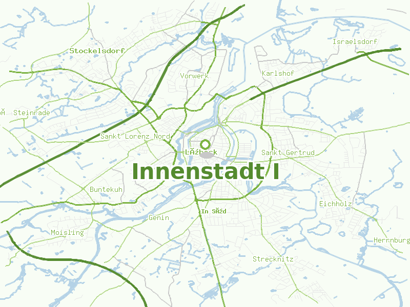 Karte von Innenstadt I