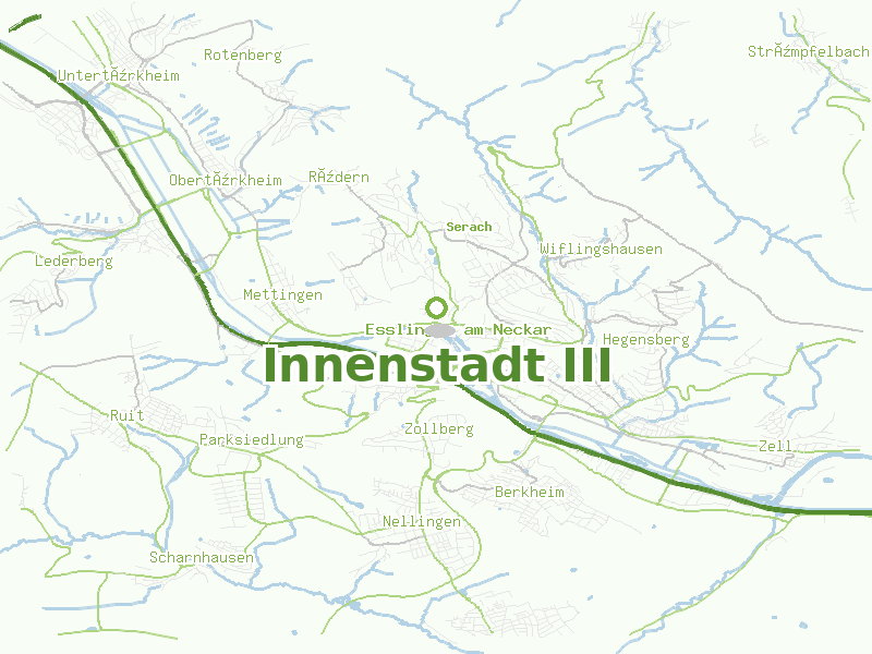 Karte von Innenstadt III