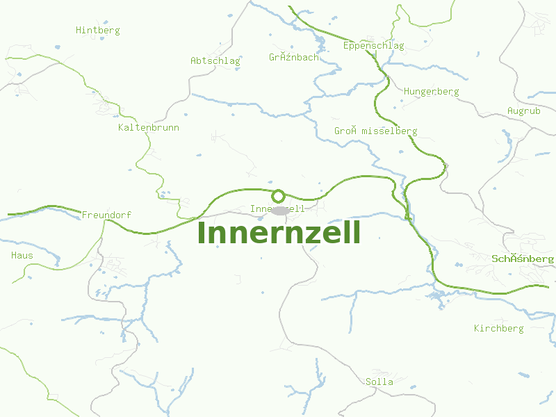 Karte von Innernzell