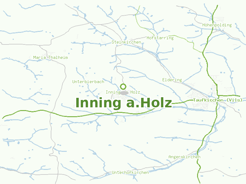 Karte von Inning a.Holz