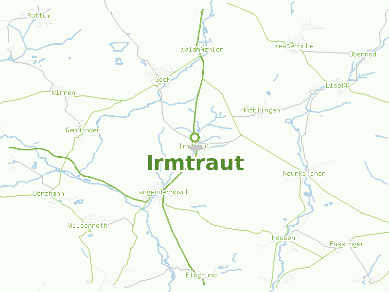 Karte von Irmtraut