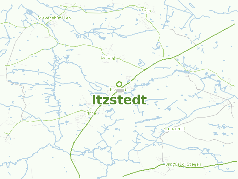 Karte von Itzstedt