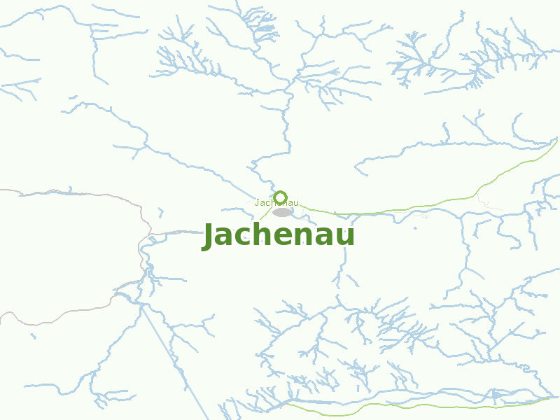 Karte von Jachenau