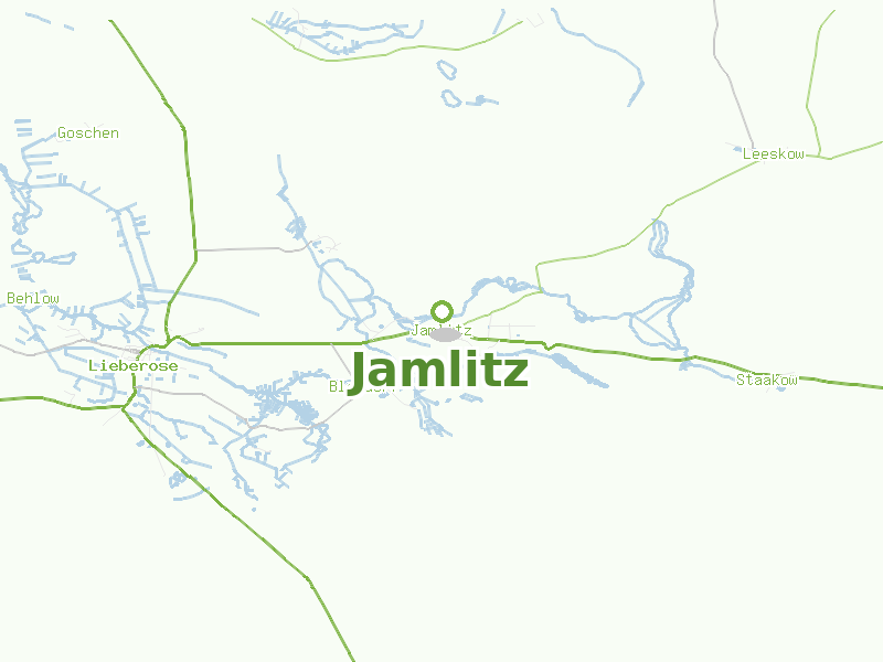 Karte von Jamlitz